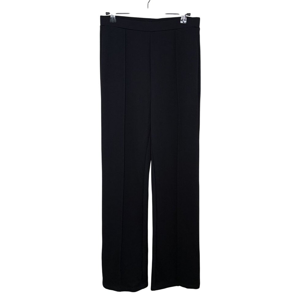 ModCloth Black Wide-Leg Dress Pants, M